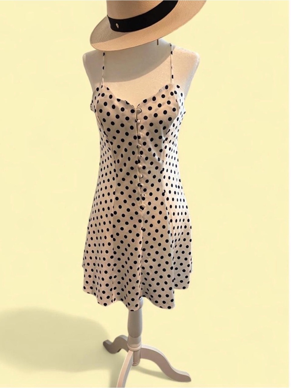 Vintage VS Gold Label White Dress